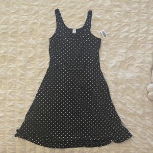 Old Navy Black and White Mini Dress